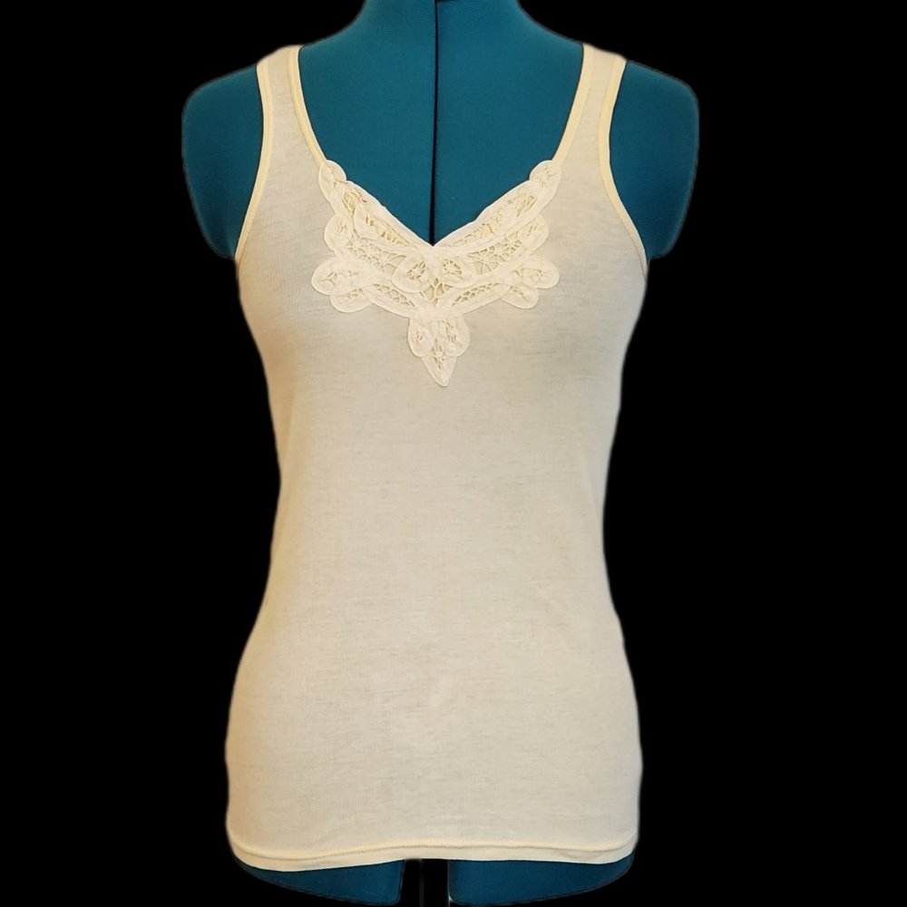 Michael Stars Yellow Tank Top Size S-M